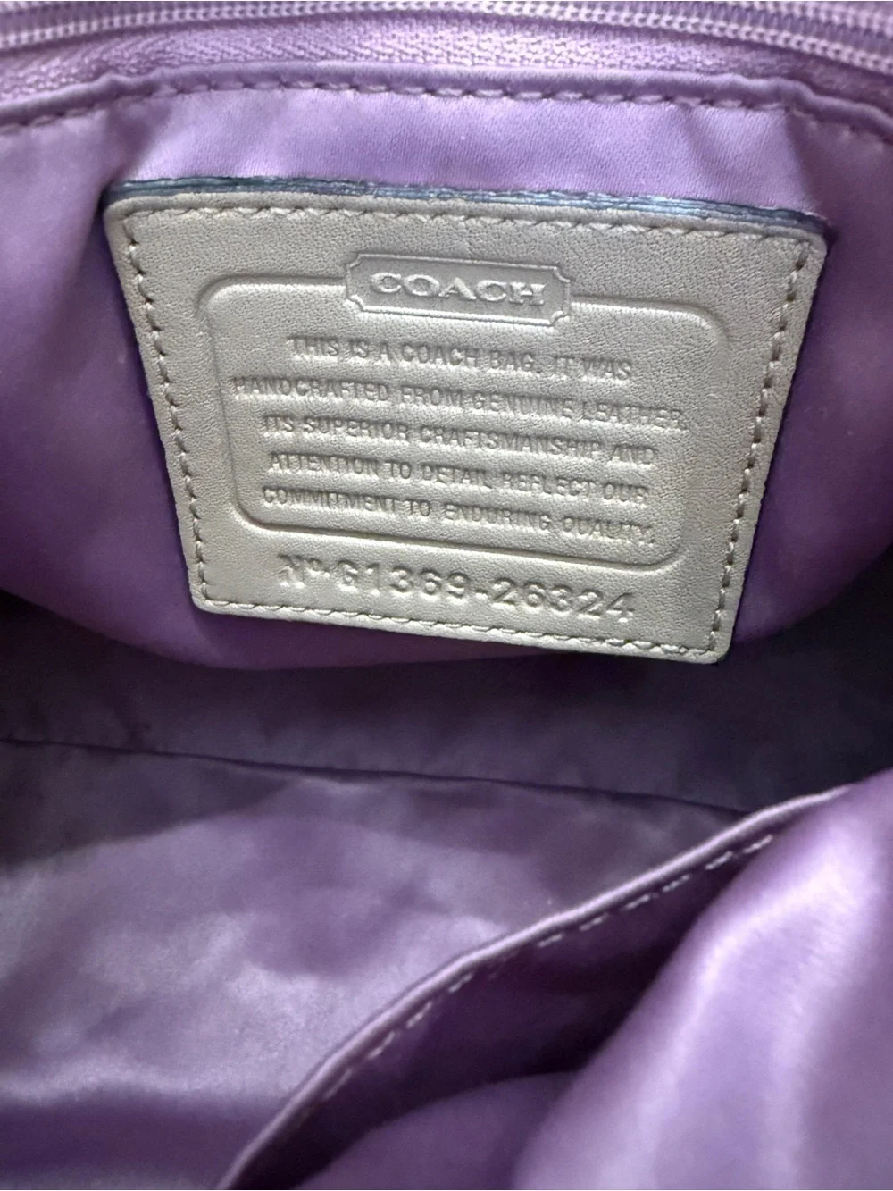 Coach Satchel Bag Beige Gold Shimmer Glitter Buff 26324 Madison Sadie Flap